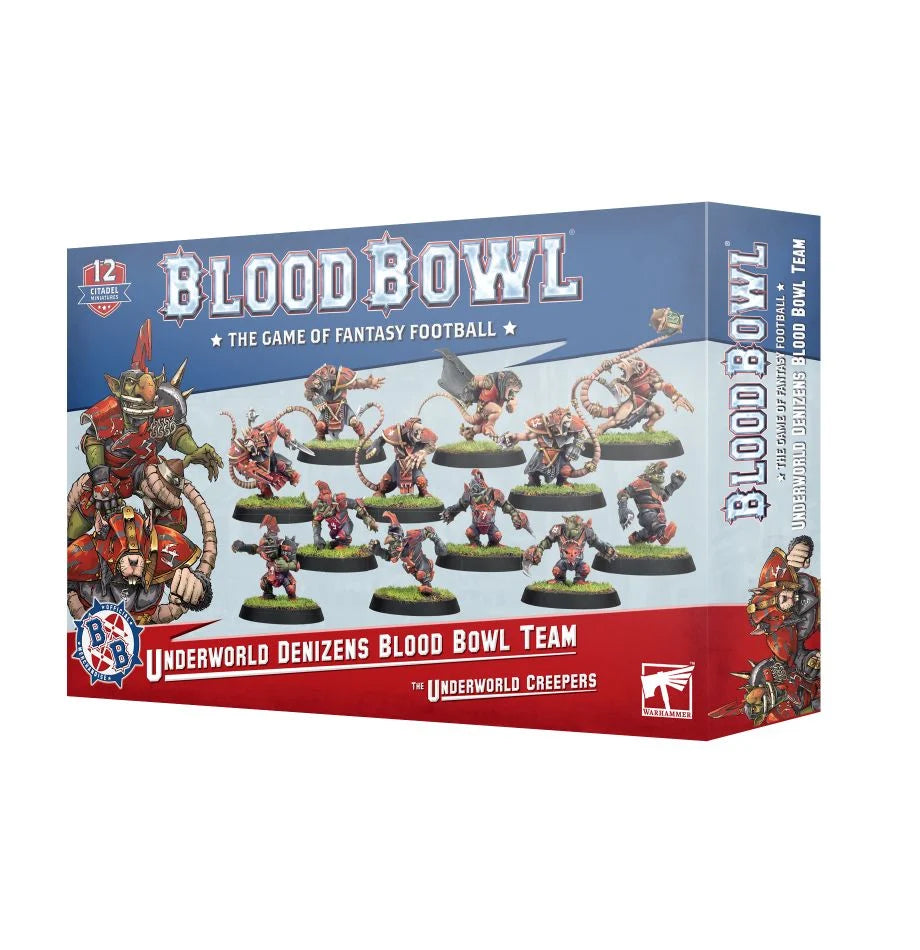 Blood Bowl: Underworld Denizens Team - Release Date 8/7/23 - Loaded Dice Barry Vale of Glamorgan CF64 3HD