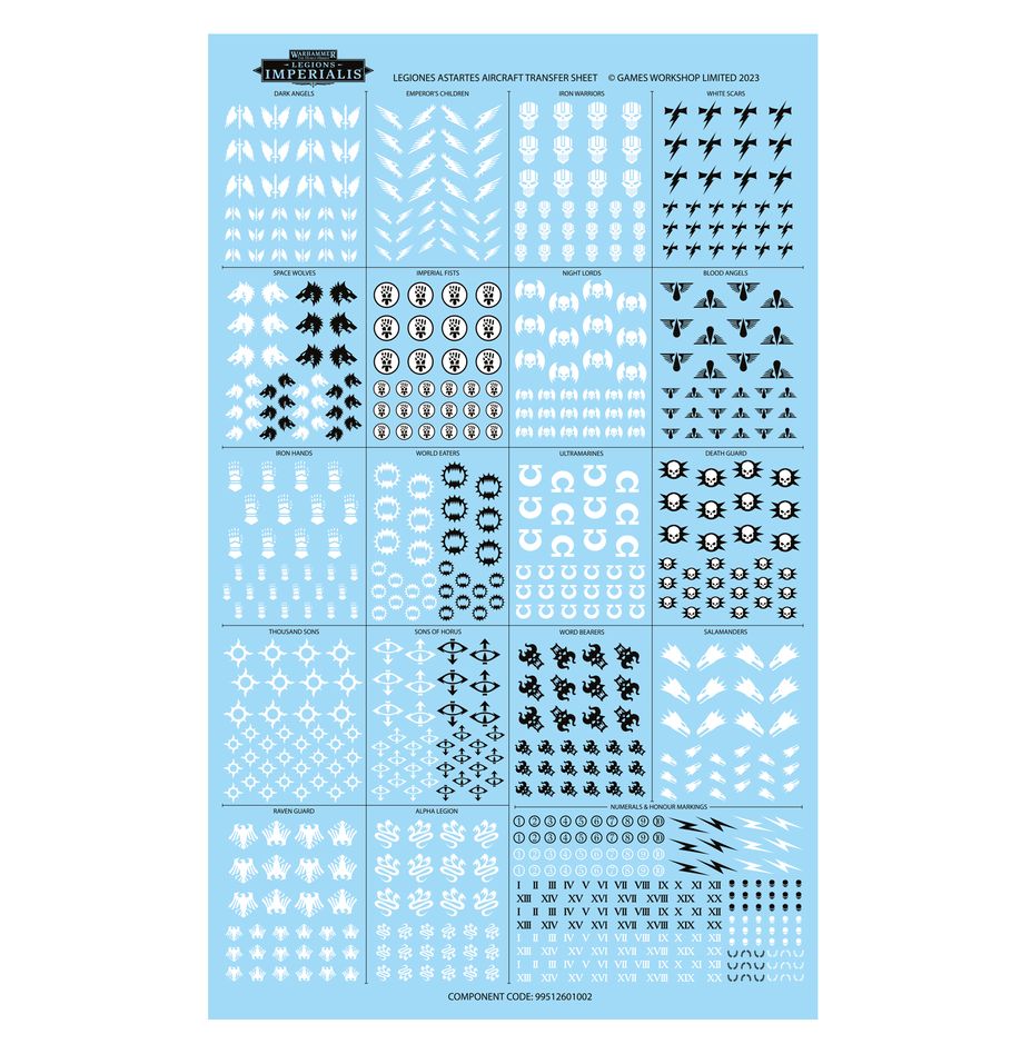 Legions Imperialis: Legiones Astartes Thunderhawk Gunship - Loaded Dice