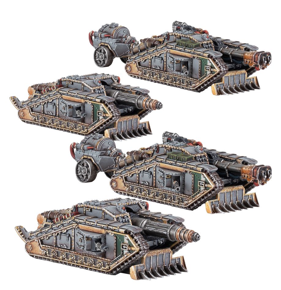 Legions Imperialis: Solar Auxilia Malcador / Infernus and Valdor Tank Destroyers - Loaded Dice