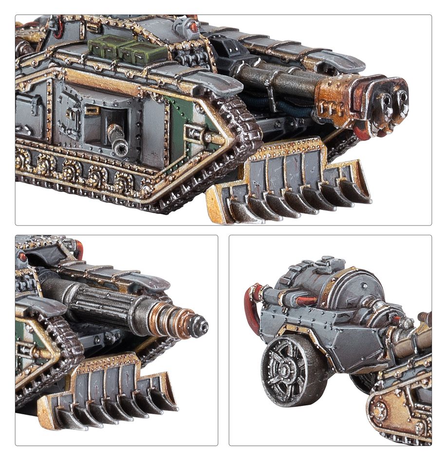 Legions Imperialis: Solar Auxilia Malcador / Infernus and Valdor Tank Destroyers - Loaded Dice