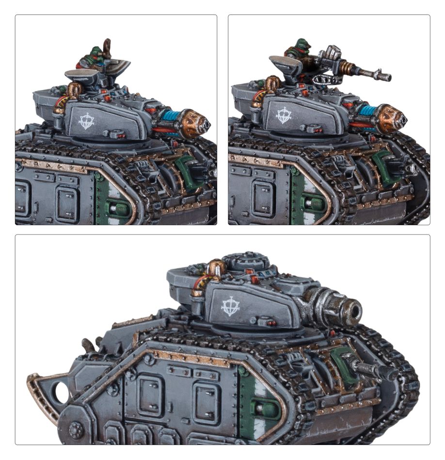 Legions Imperialis: Leman Russ Executioner/Demolisher Squad - Loaded Dice