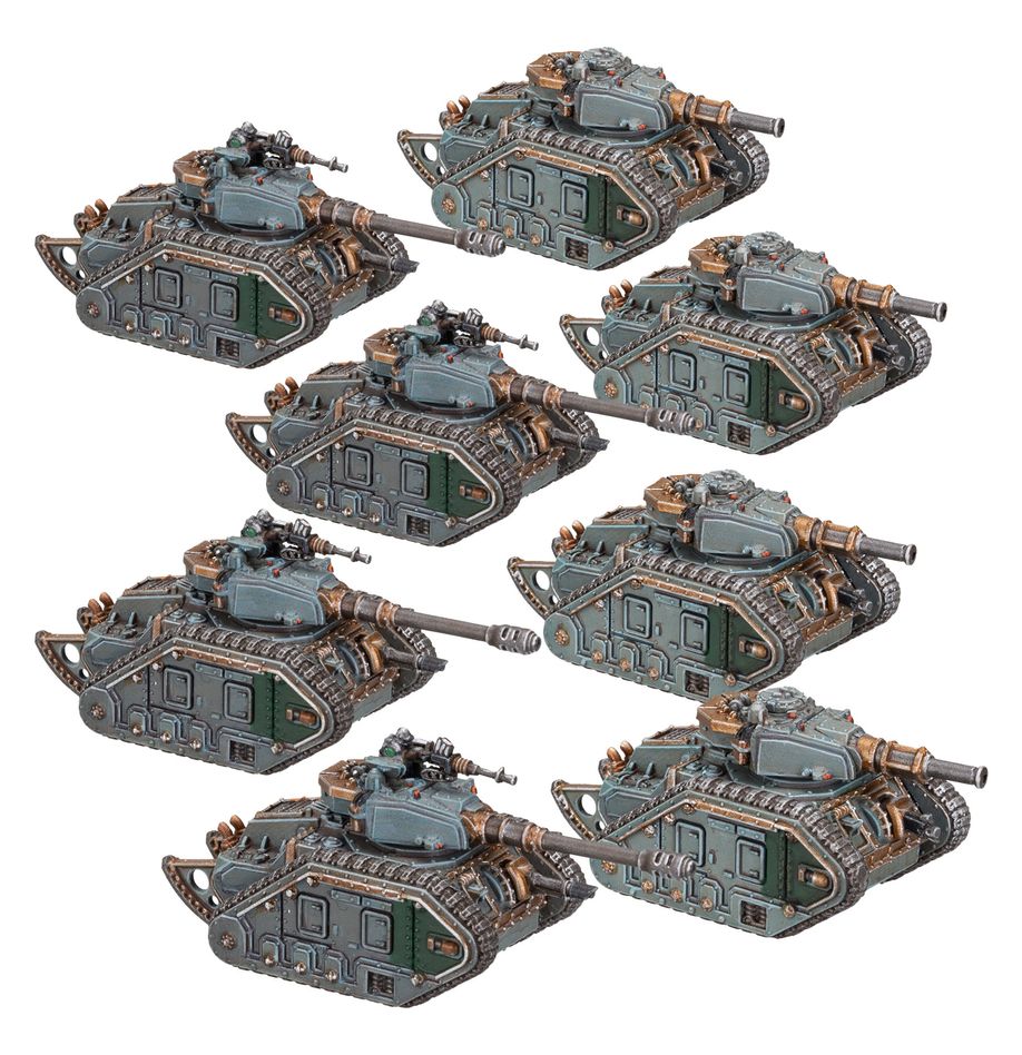 Legions Imperialis: Solar Auxilia Leman Russ Strike Squadron - Loaded Dice