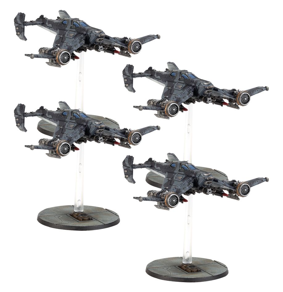 Legions Imperialis: Solar Auxilia Avenger Strike Fighters - Loaded Dice