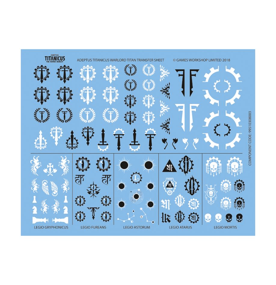 Legions Imperialis: Titan Legions Warlord Titan with Plasma Annihiliator and Power Claw - Loaded Dice