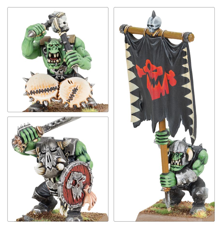 Orcs & Goblin Tribes: Orc Boyz & Orc Arrer Boyz Mobs - Loaded Dice