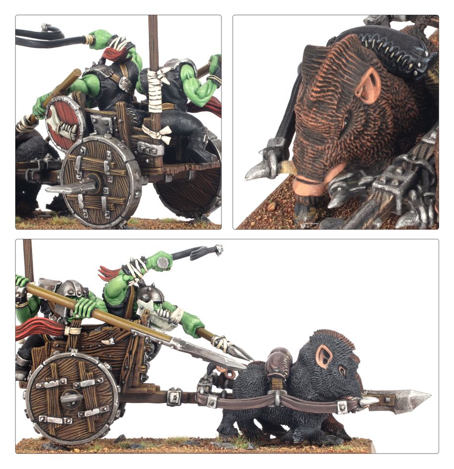 Orc & Goblin Tribes: Orc Boar Chariots - Loaded Dice