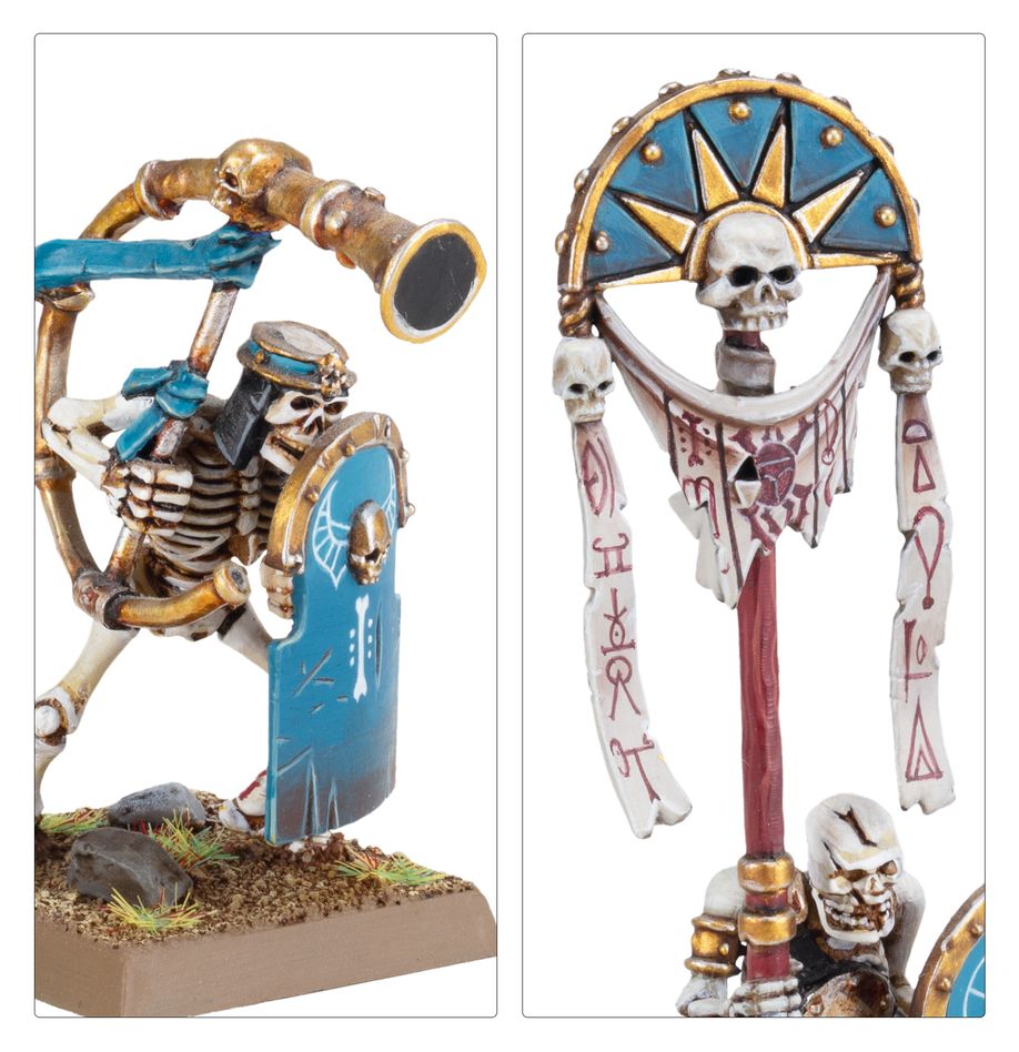 Tomb Kings of Khemri: Skeleton Warriors/Archers - Loaded Dice