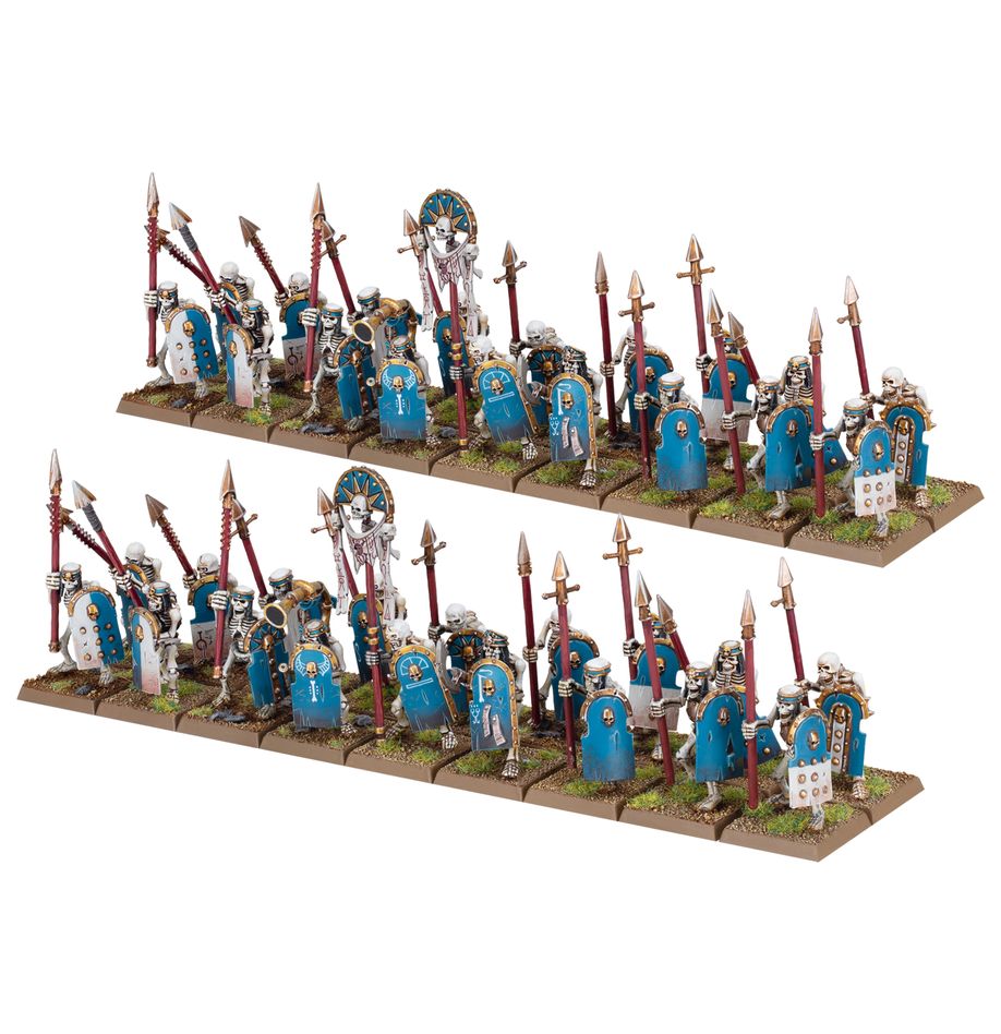 Tomb Kings of Khemri: Skeleton Warriors/Archers - Loaded Dice