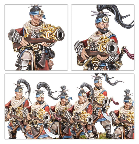 Grand Cathay: Iron Hail & Crane Gunners - Loaded Dice