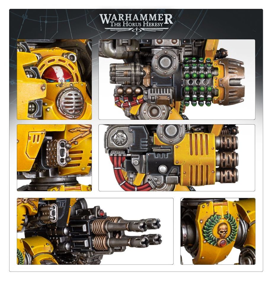 Horus Heresy: Legiones Astartes - Leviathan Siege Dreadnought with Ranged Weapons - Loaded Dice