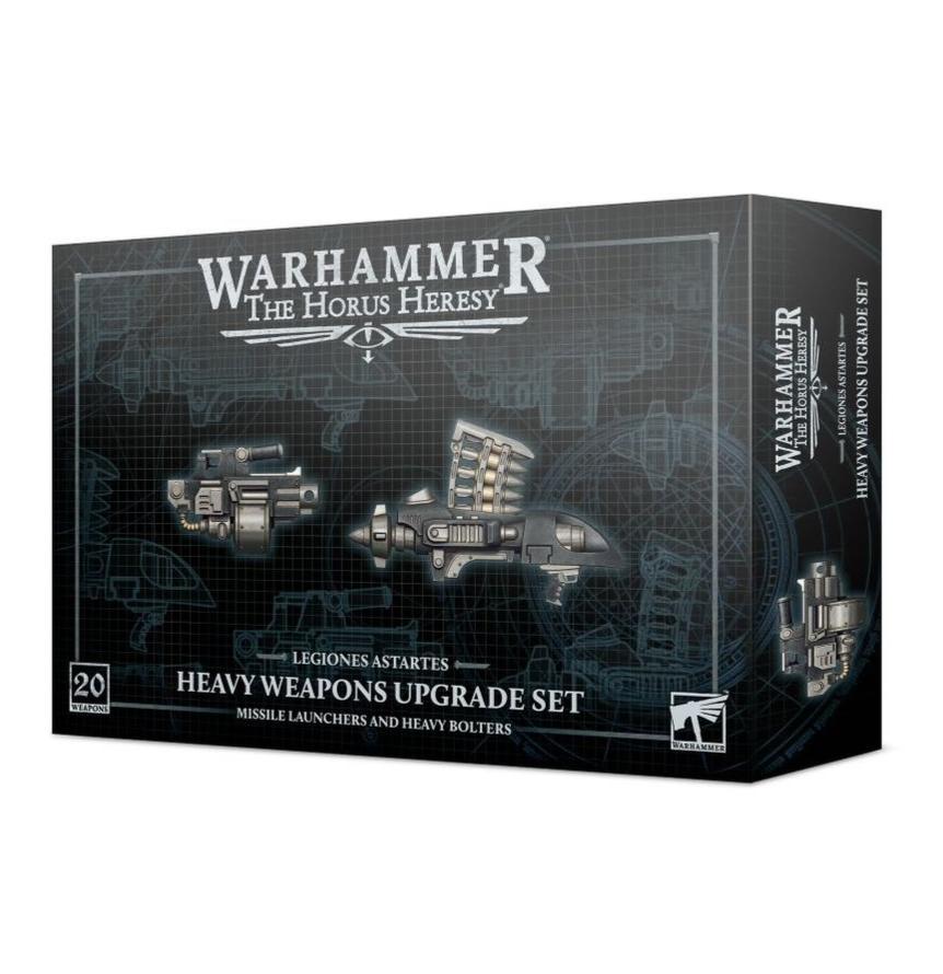 Legiones Astartes: Heavy Weapons Upgrade Set: Missile Launchers & Heavy Bolters - Loaded Dice