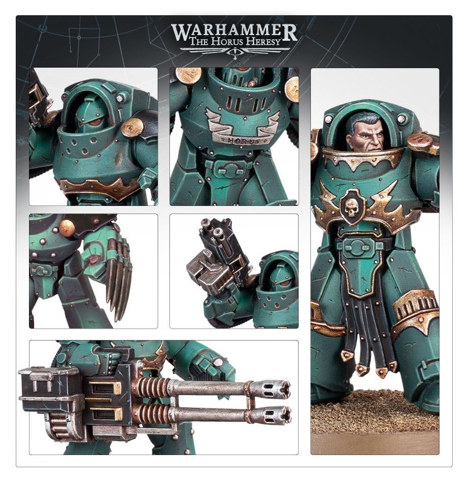 Horus Heresy: Legiones Astartes - Terminator Tartaros Squad - Loaded Dice