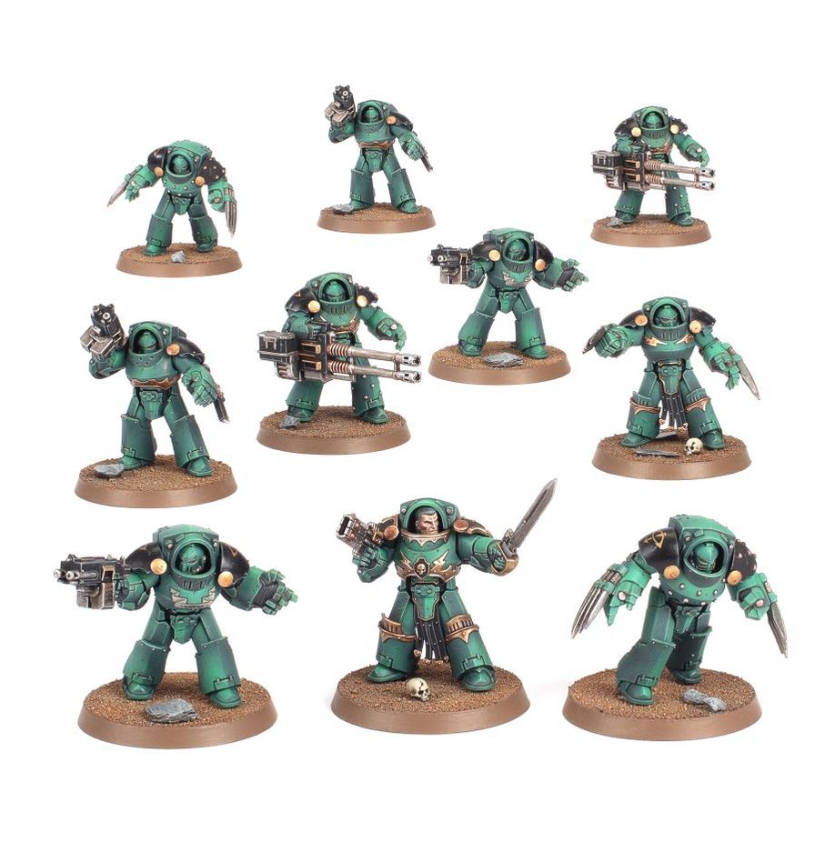 Horus Heresy: Legiones Astartes - Terminator Tartaros Squad - Loaded Dice