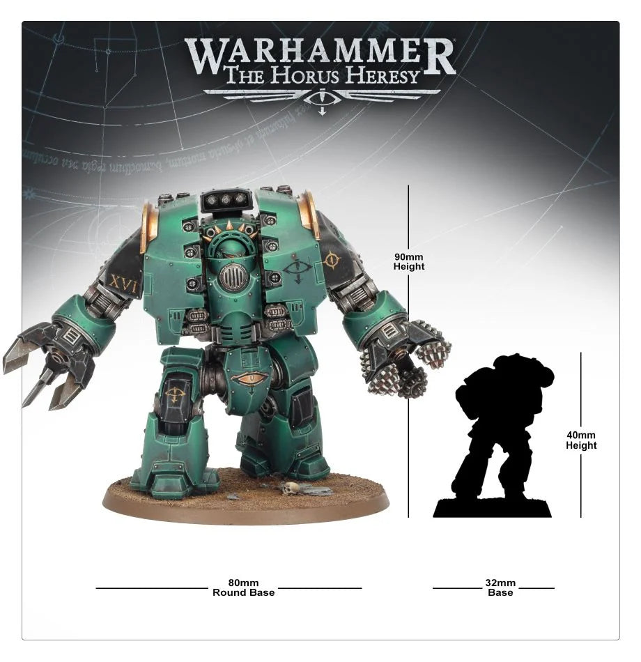 Horus Heresy: Legiones Astartes - Leviathan Siege Dreadnought With Claws / Drills - Loaded Dice