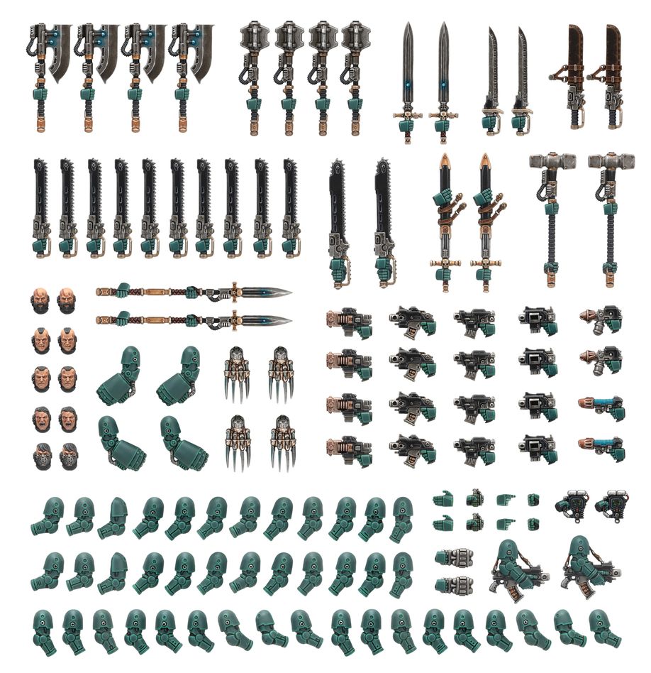 Horus Heresy: Legion Astartes - Melee Weapons Upgrade - Loaded Dice