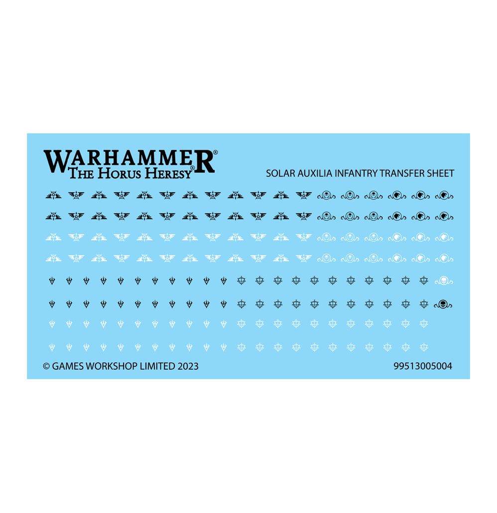 Horus Heresy: Solar Auxilia Combat Force - Loaded Dice