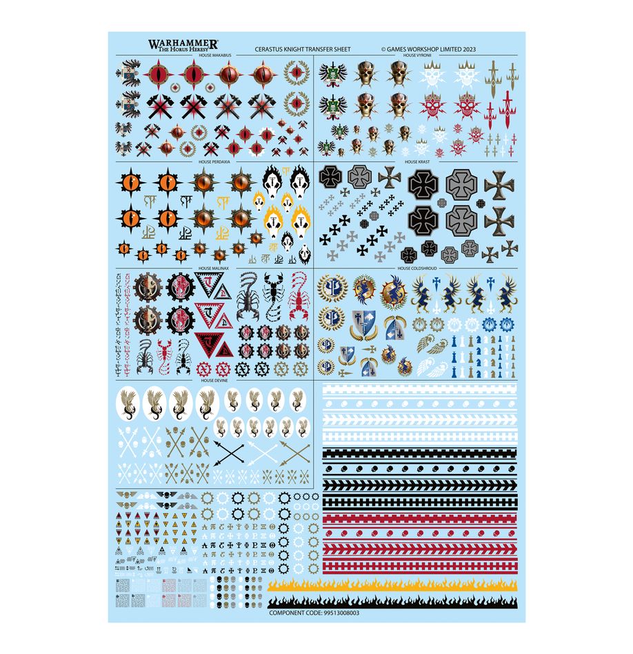 Horus Heresy: Knight Houses - Cerastus Knight Acheron - Loaded Dice