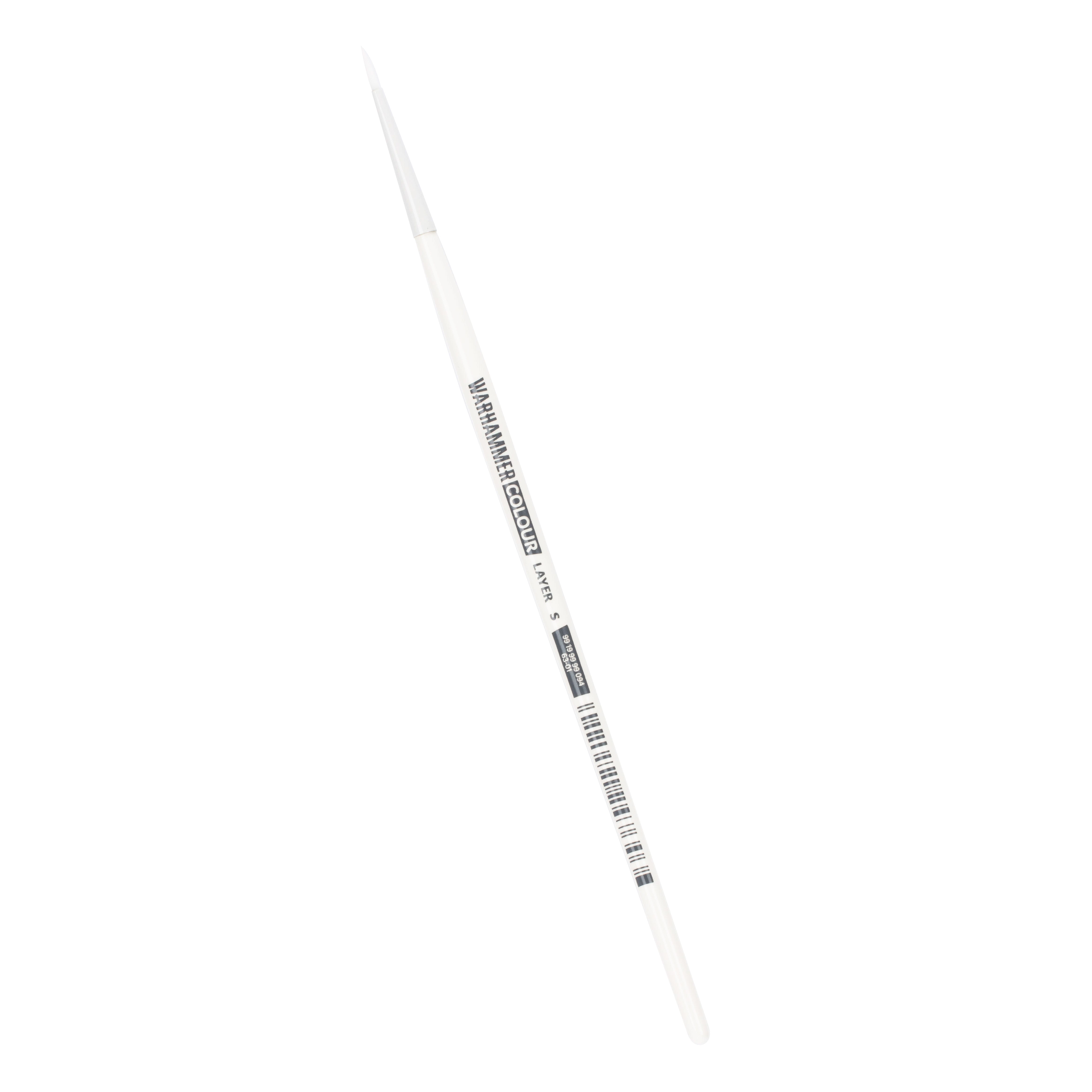 Warhammer Colour Synthetic Layer Brush (Small) with white handle