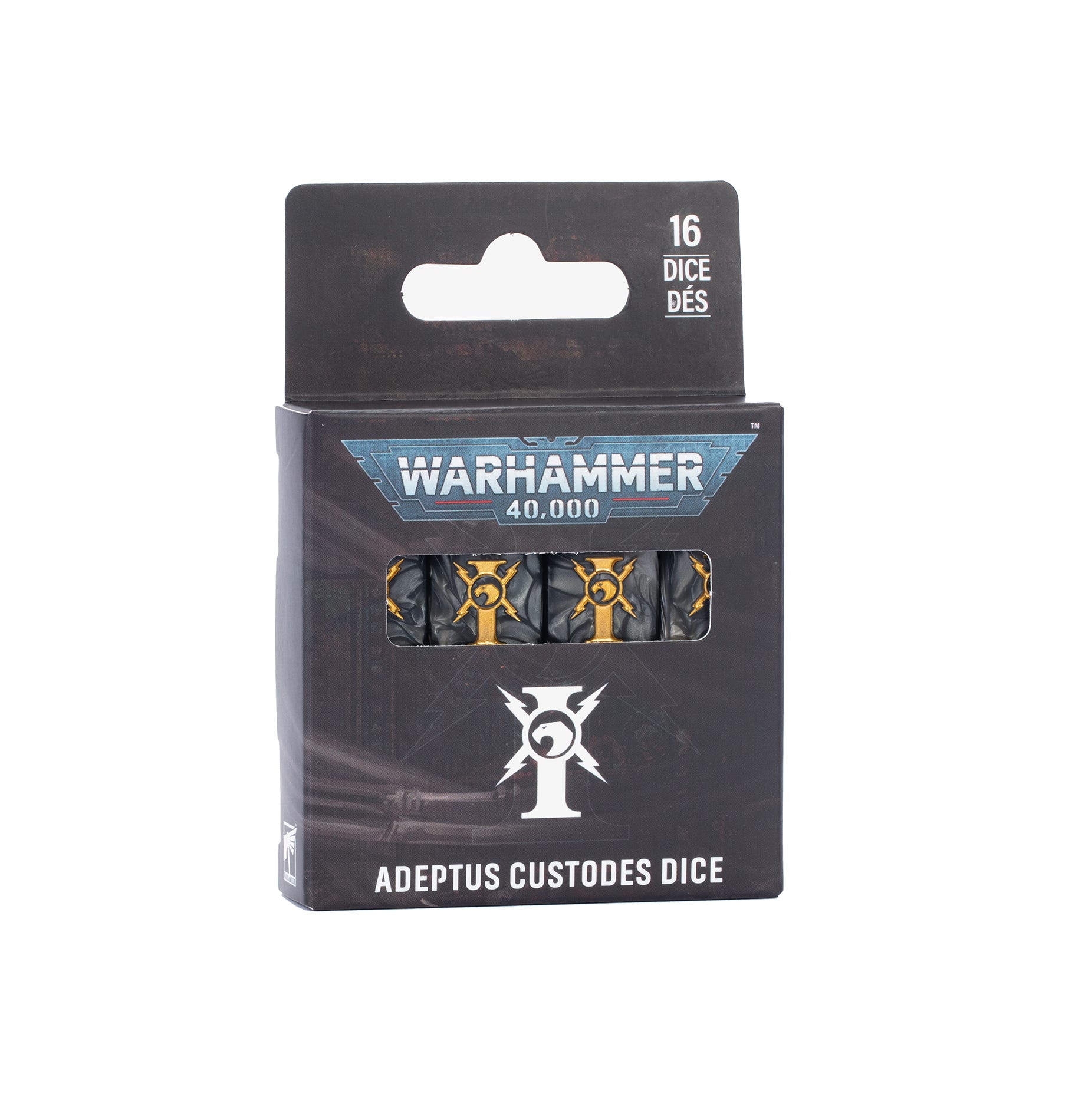 GW 01-16 — Warhammer 40,000: Adeptus Custodes Dice