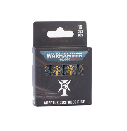 GW 01-16 — Warhammer 40,000: Adeptus Custodes Dice