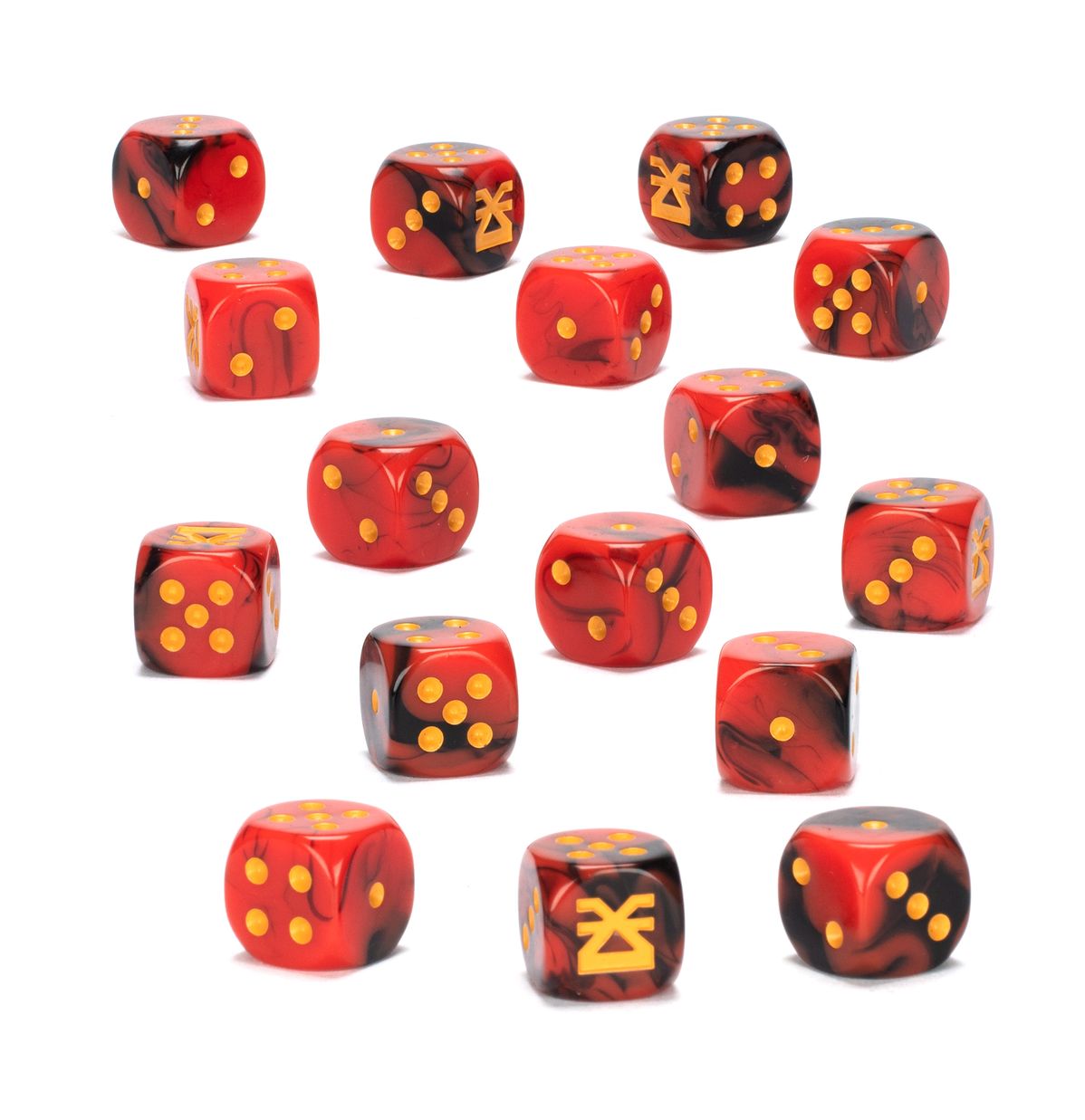 Age Of Sigmar: Blades Of Khorne Dice - Loaded Dice