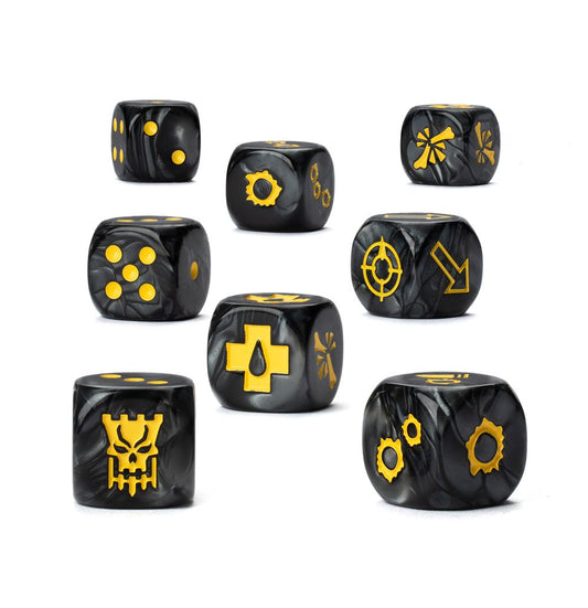 Necromunda: Bastions of Law Gang Dice Set - Loaded Dice