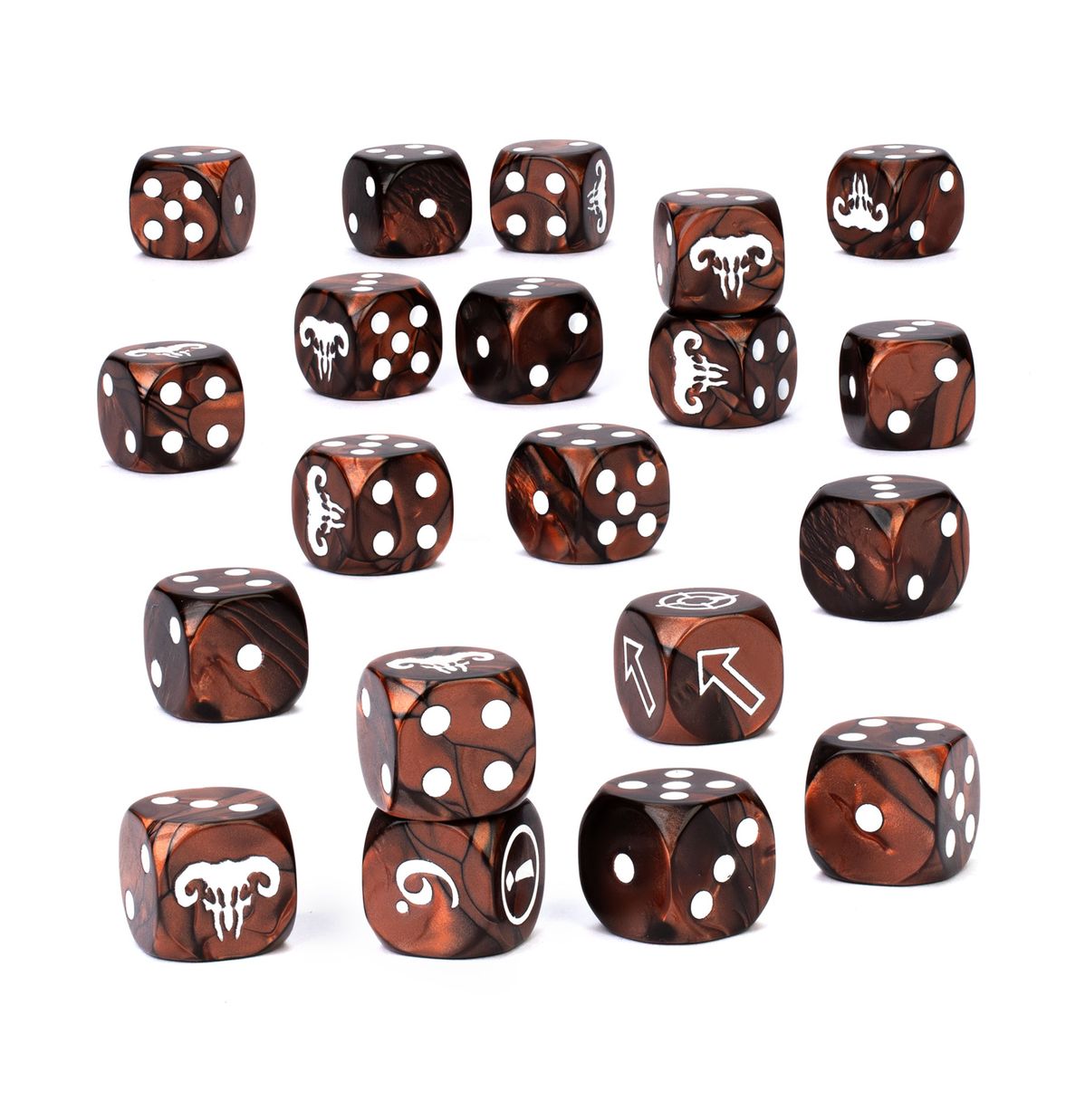 The Old World: Beastmen Brayherds Dice - Loaded Dice