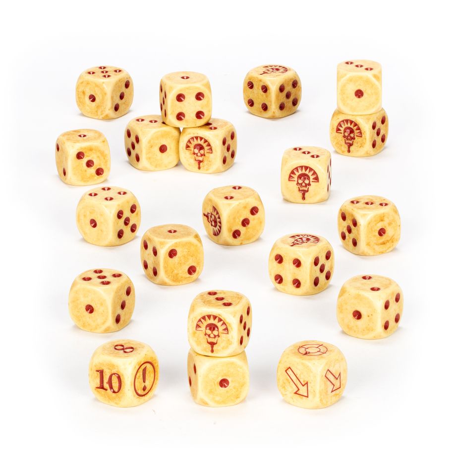 Warhammer: The Old World - Tomb Kings Of Khemri Dice - Loaded Dice