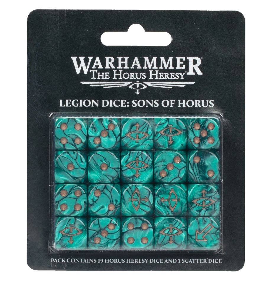 Legion Dice: Sons of Horus - Loaded Dice Barry Vale of Glamorgan CF64 3HD