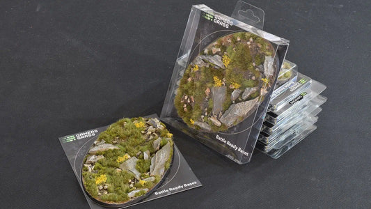 Gamers Grass Battle Ready Bases - Highland Oval 170mm (x1) - Loaded Dice