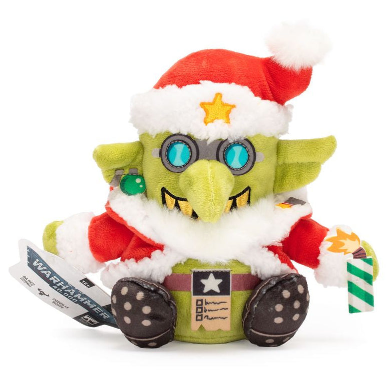 Warhammer 40,000 Da Red Gobbo – Collectible Plush – 6 Inch - Loaded Dice