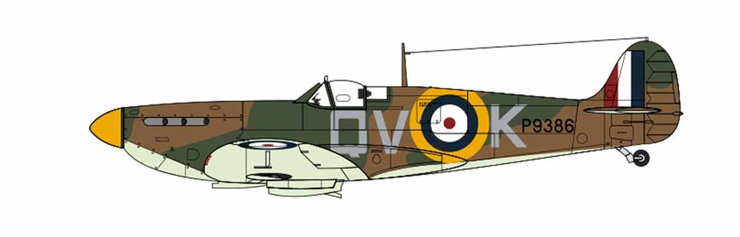[PRE ORDER] Airfix Supermarine Spitfire Mk.Ia 1:72 - Release Date July 2024 - Loaded Dice