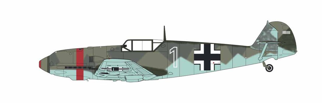 [PRE ORDER] Airfix Messerschmitt Bf109E-3/E-4 1:48 - Release Date September 2024 - Loaded Dice