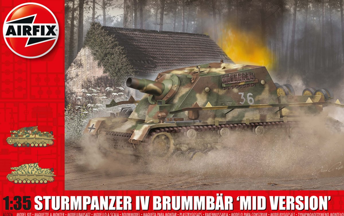 Sturmpanzer IV Brummbar Mid Version (1:35) - Loaded Dice Barry Vale of Glamorgan CF64 3HD