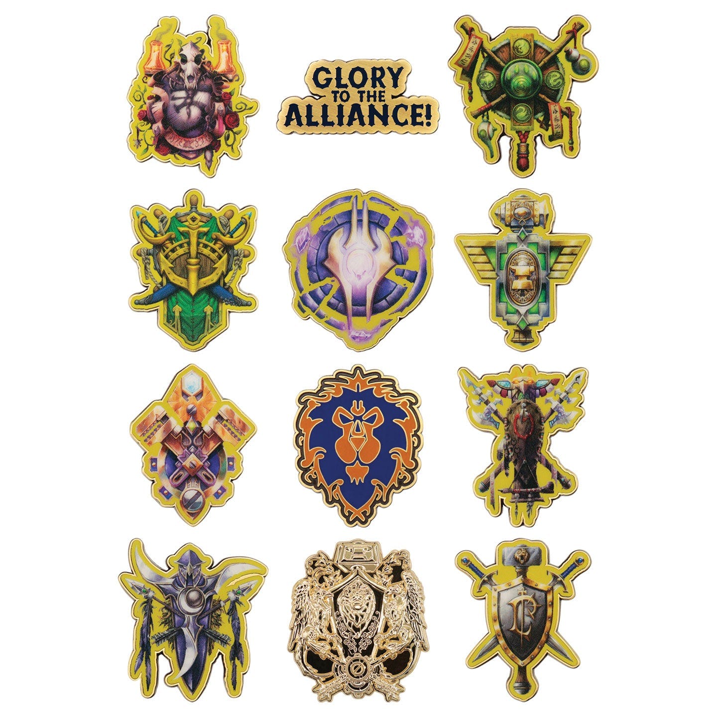 World of Warcraft Alliance Mystery Pin Badge