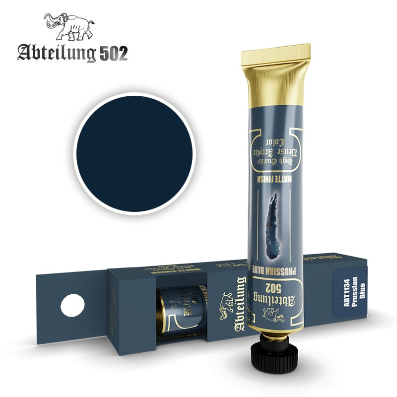 Abteilung 502 Acrylic Color ABT1102 Prussian Blue (20ml Tube) -Clearance Special Offer - Loaded Dice