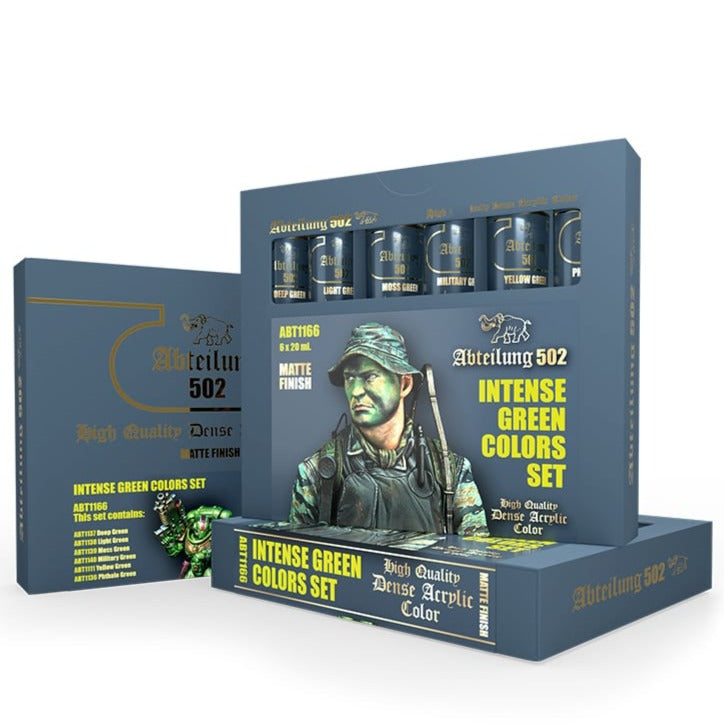 Abteilung 502 Intense Greens Colors Set ABT1166 - Loaded Dice