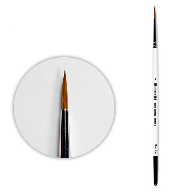 Abteilung 502 TOP LINE Pincel Marta Kolinsky 2 (ABT850-2) - Loaded Dice