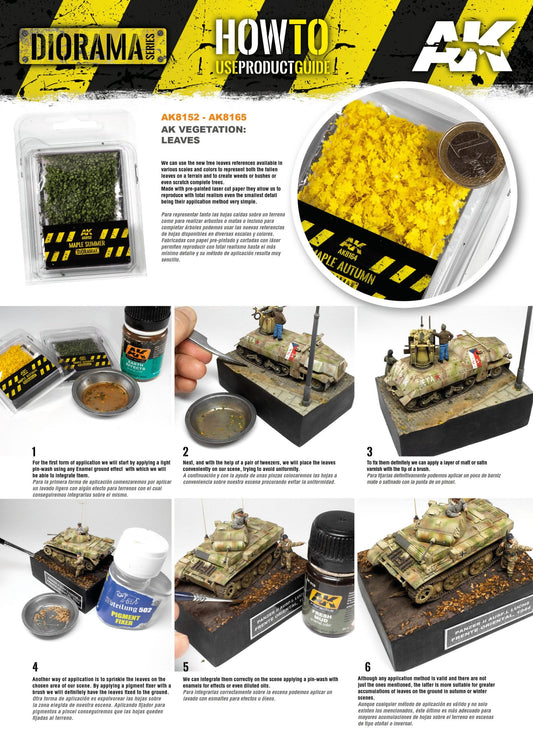 AK Interactive Maple Summer Leaves AK8165 - Loaded Dice