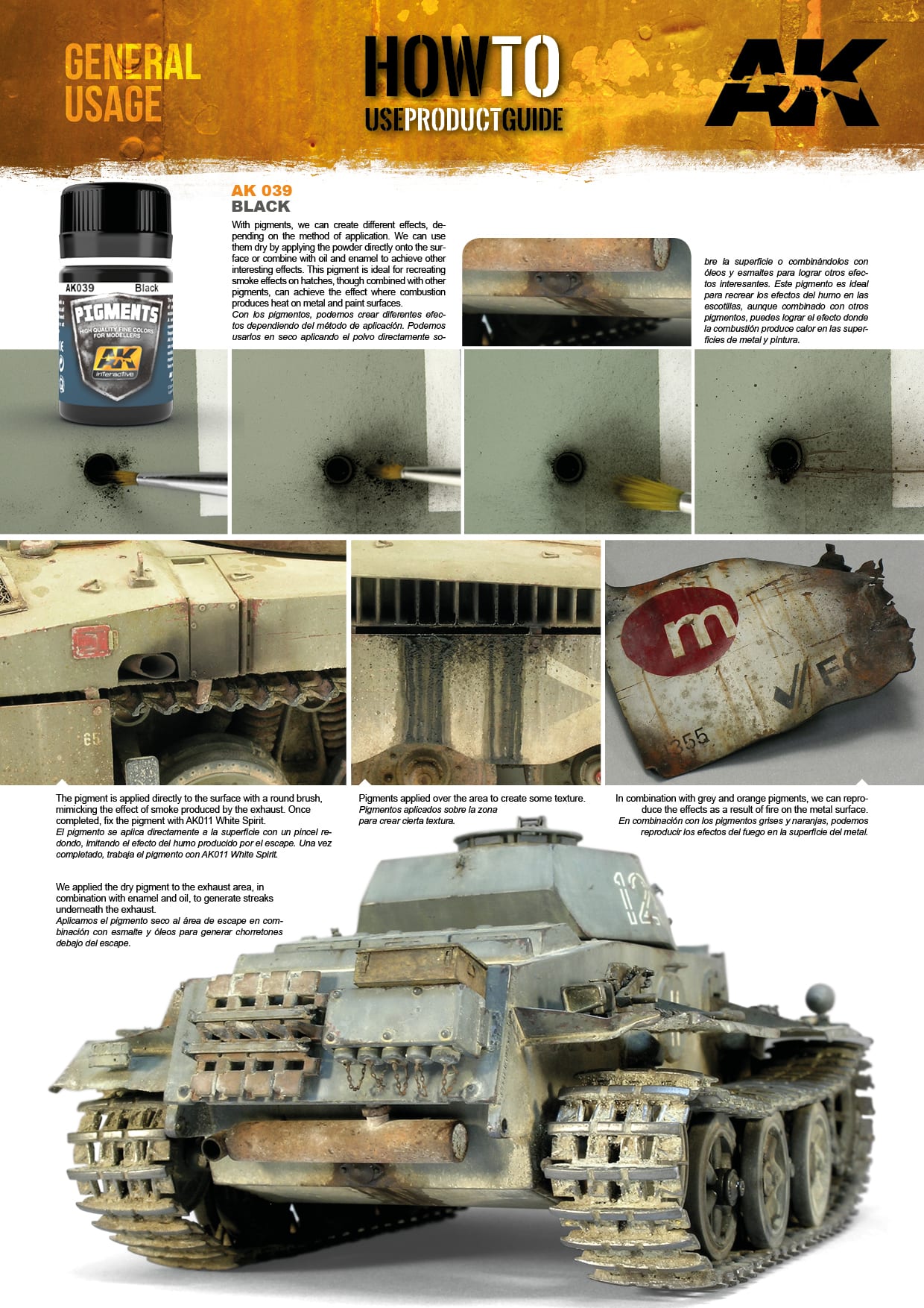 AK Interactive Pigment - Black AK039 - Loaded Dice