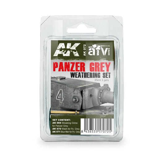 AK Interactive Early Panzers Weathering Set weathering set for scale models