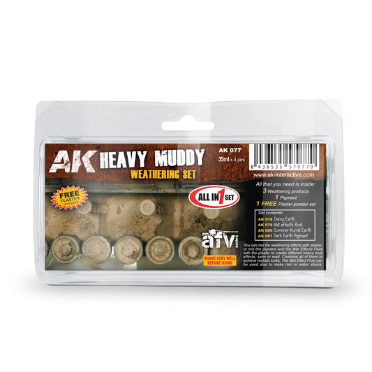 AK Interactive - Heavy Muddy Set - Loaded Dice