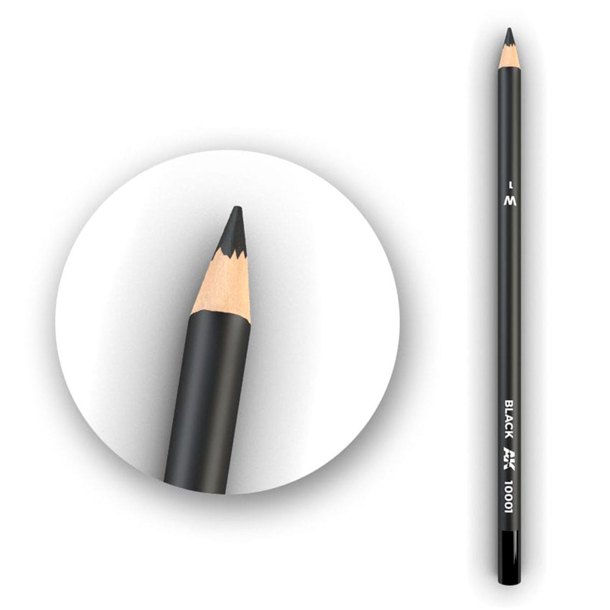 AK Interactive Watercolor Pencil Black AK10001 - Loaded Dice
