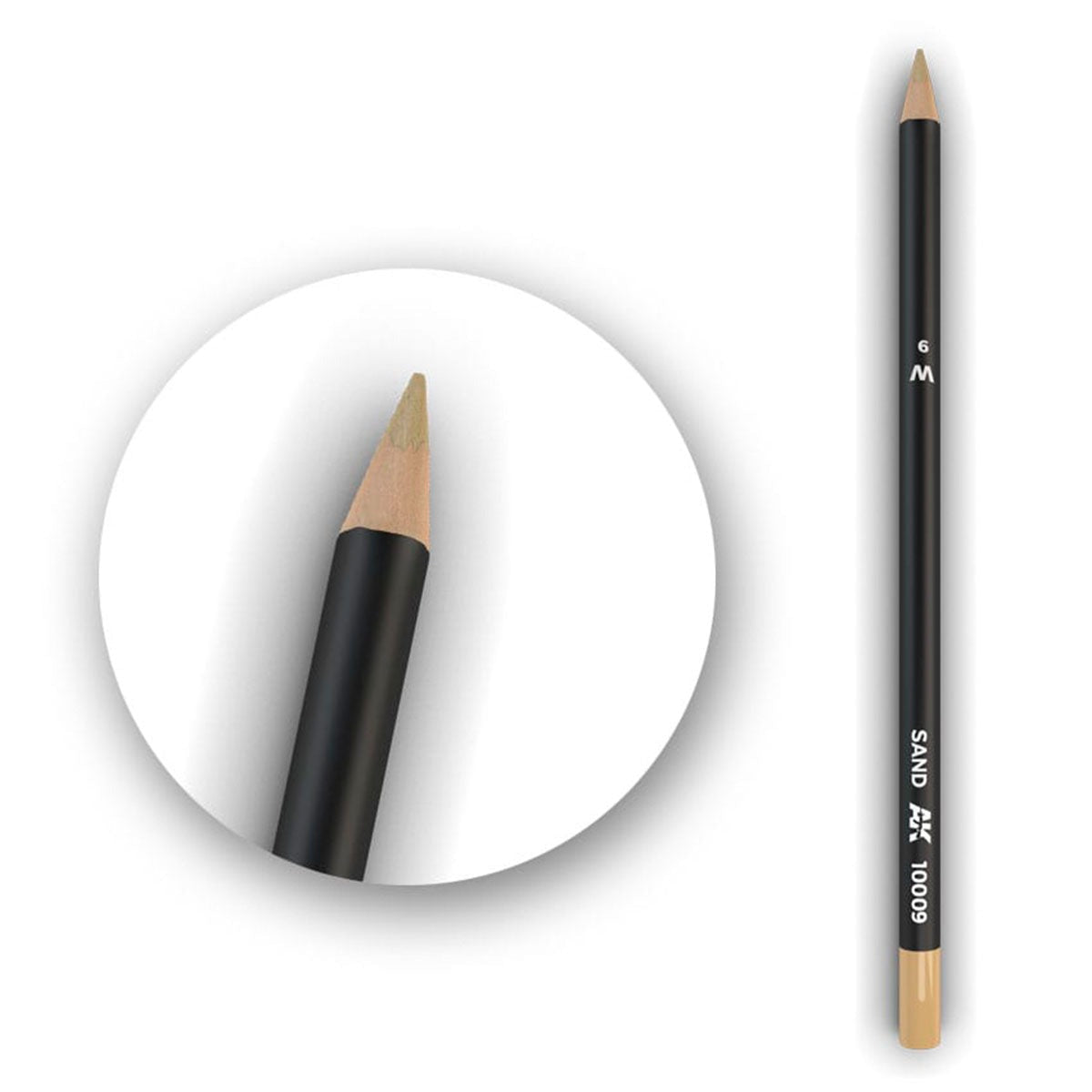 AK Interactive Watercolor Pencil Sand AK10009 - Loaded Dice Barry Vale of Glamorgan CF64 3HD