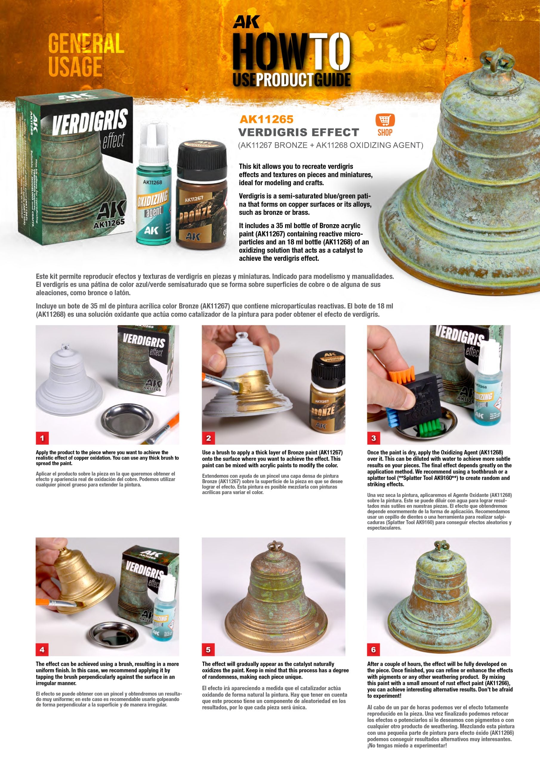 AK Interactive Verdigris Effect Set (AK11265) - Loaded Dice