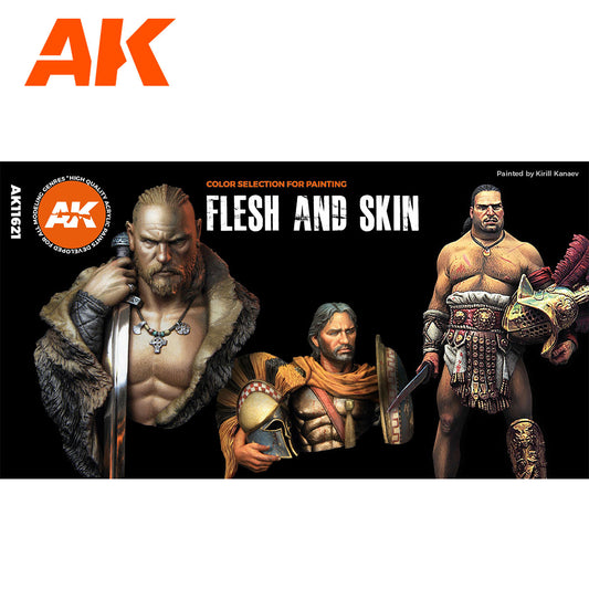AK Interactive - Flesh And Skin Colors 3G - Loaded Dice