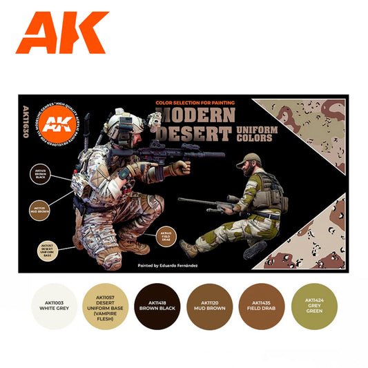 AK Interactive - Modern Desert Uniform Colors 3G - Loaded Dice