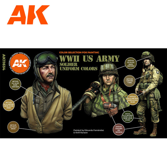 AK Interactive - WWII US Uniforms 3G - Loaded Dice
