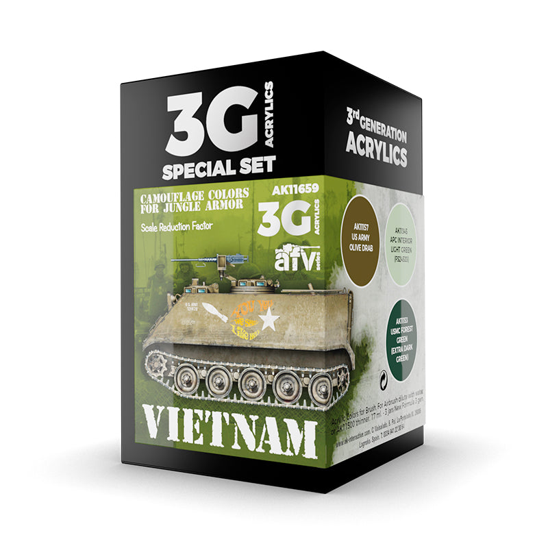 AK Interactive - Vietnam Colors 3G - Loaded Dice