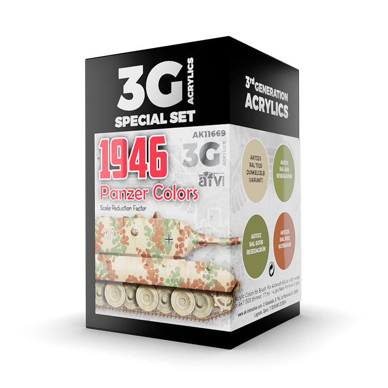 AK Interactive - Panzer Colors 1946 3G - Loaded Dice